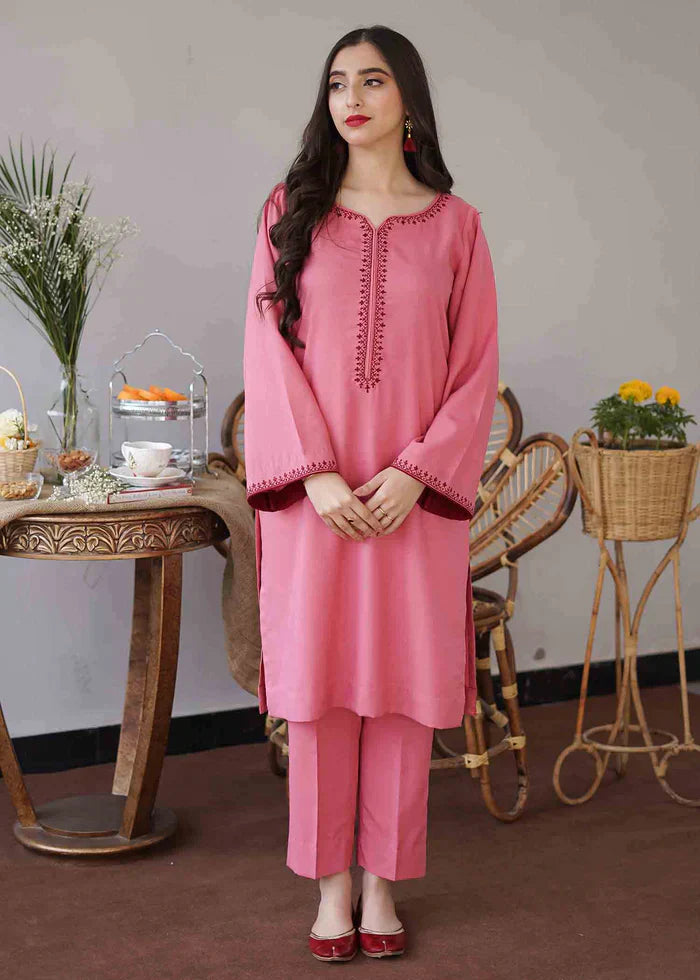 Asling - Wool Marina 3PC EMBROIDERED - KSH5062