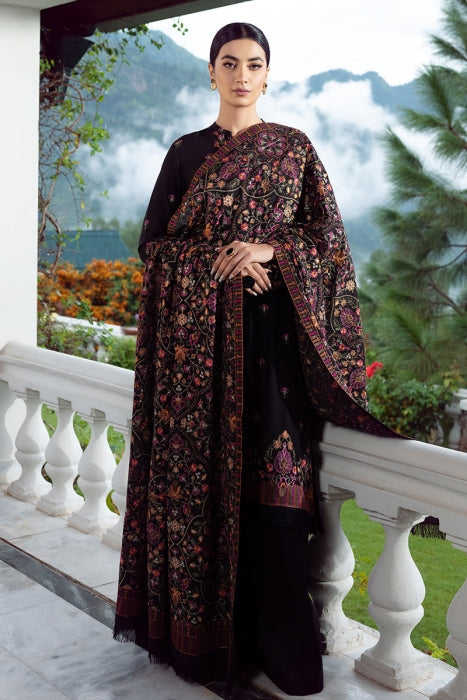 Bareeze - karandi 3Pc Embroidered  Karandi Shawl-KSH5017