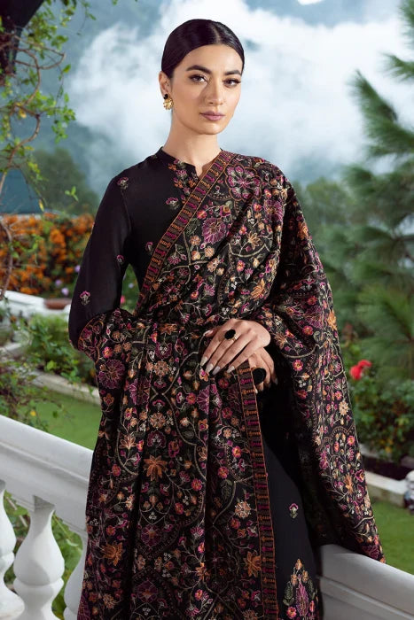 Bareeza - Wool Marina 3PC EMBROIDERED - KSH 021